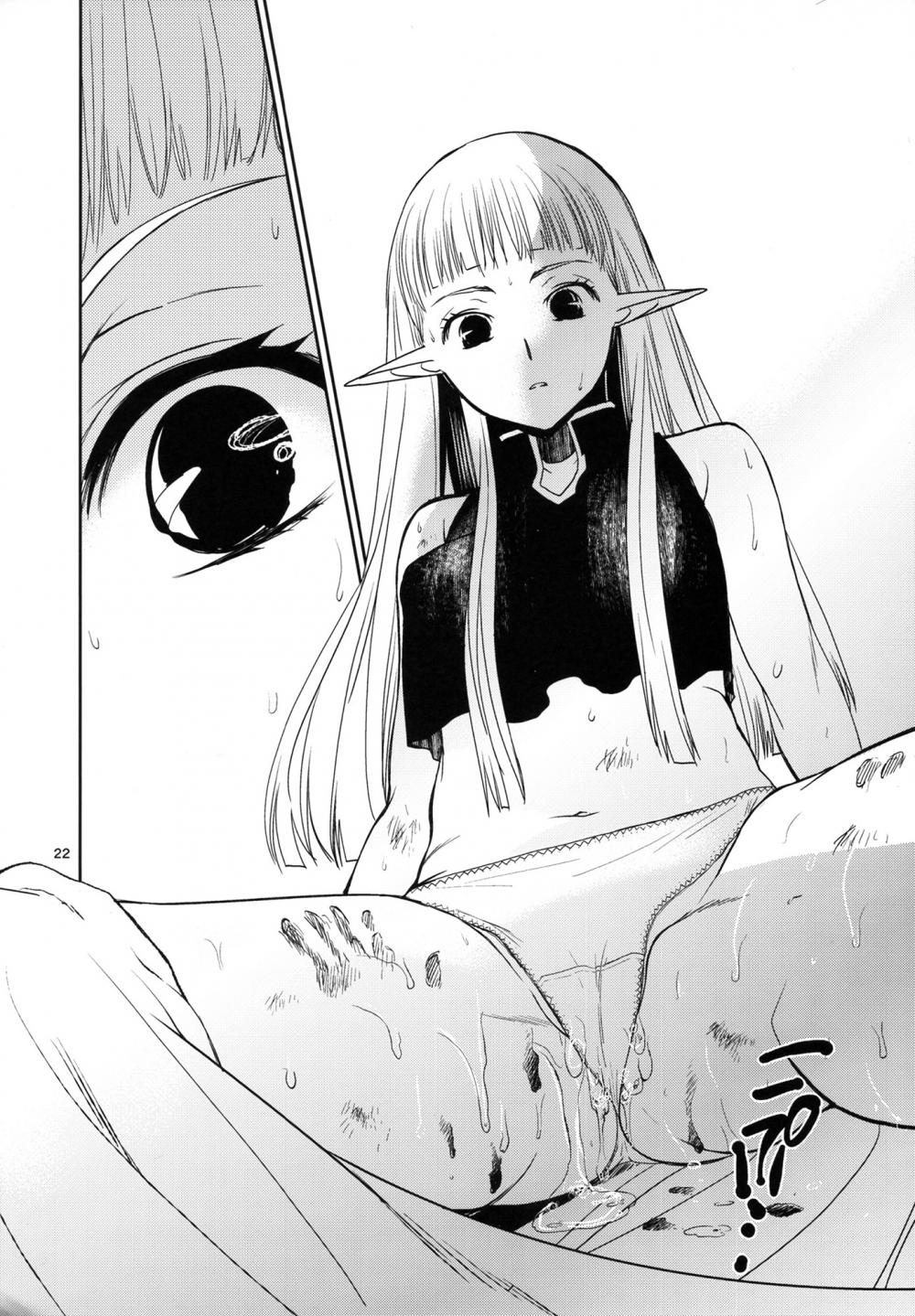 Hentai Manga Comic-Passion of Female Elf Knight-Read-23